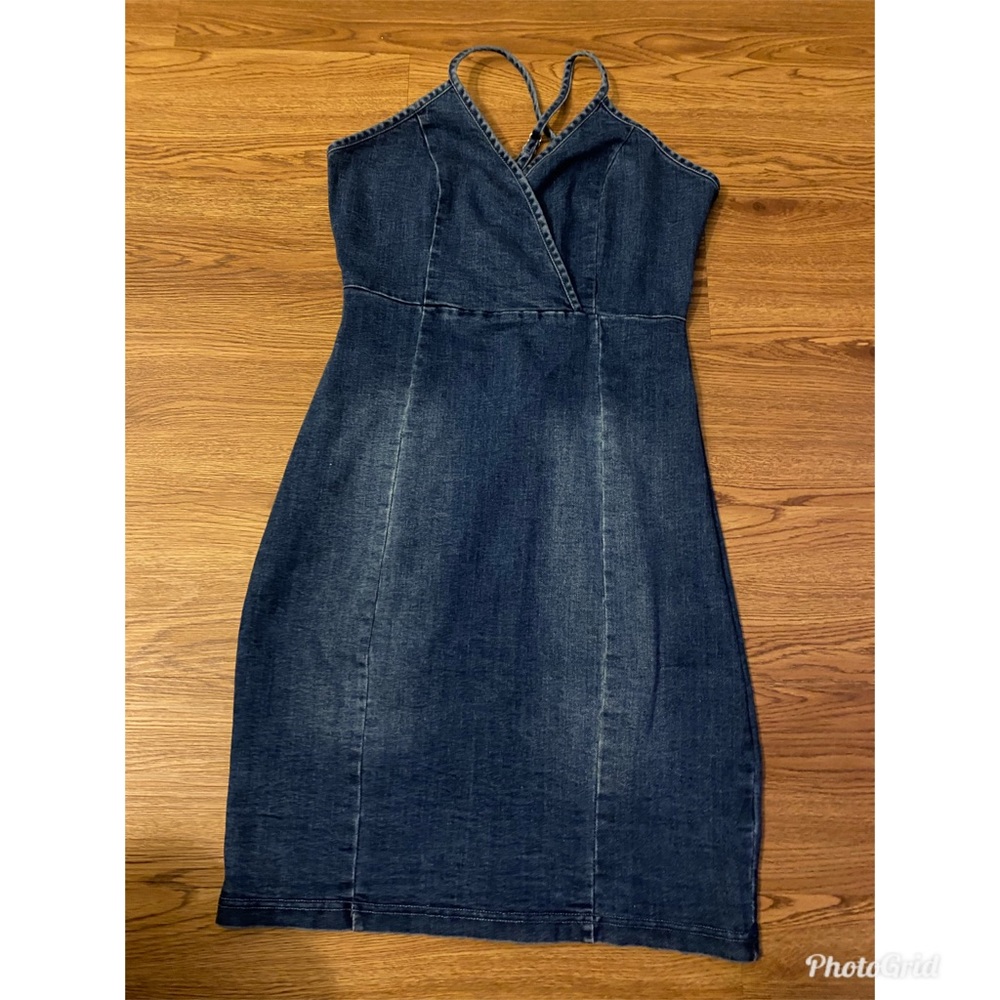 Denim dress